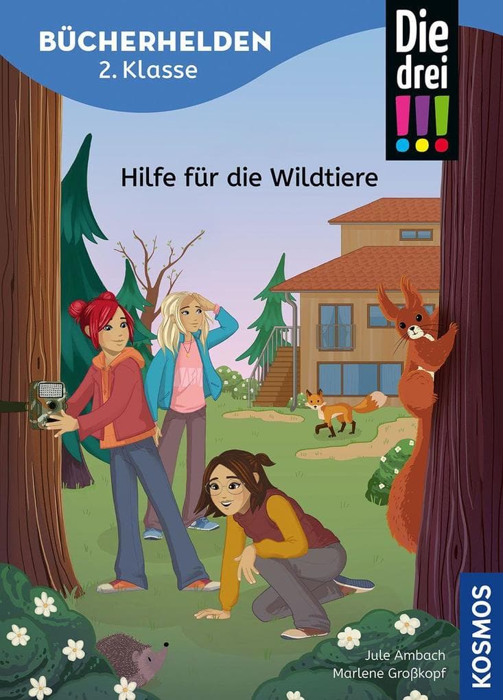 Die drei !!!, Bücherhelden 2. Klasse, Hilfe für die Wildtiere