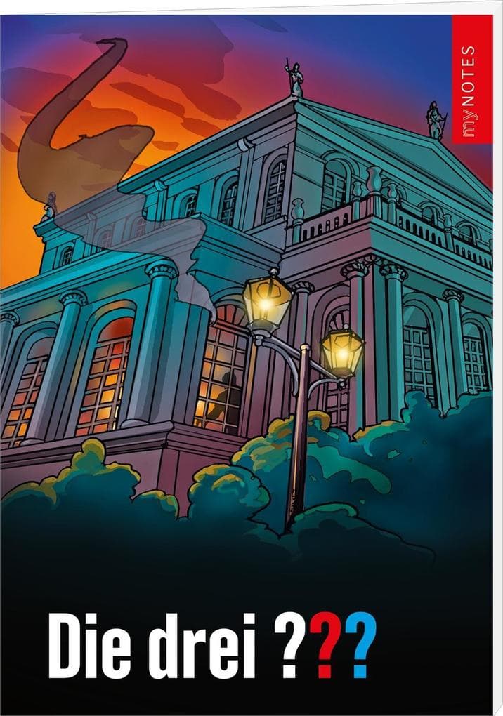 myNOTES Papeterie: Notizheft Die drei ??? - Feuergeist