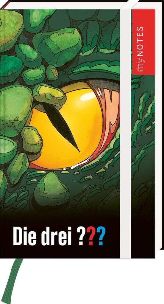 myNOTES Papeterie: Notizbuch A6 Die drei ??? - Das Auge des Drachen