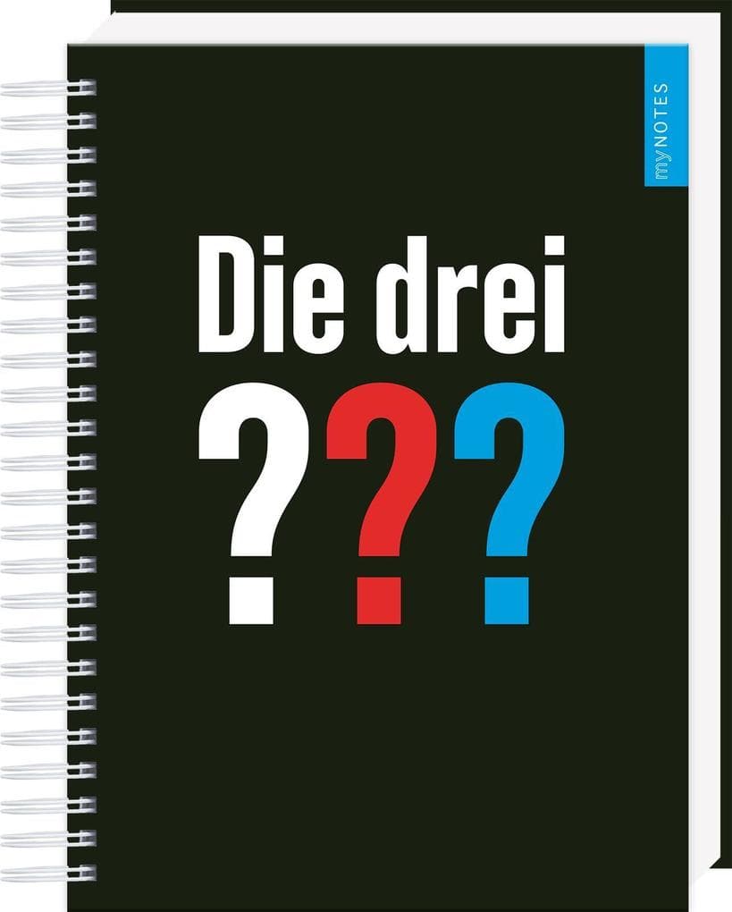 myNOTES Papeterie: Ringbuch Die drei ???