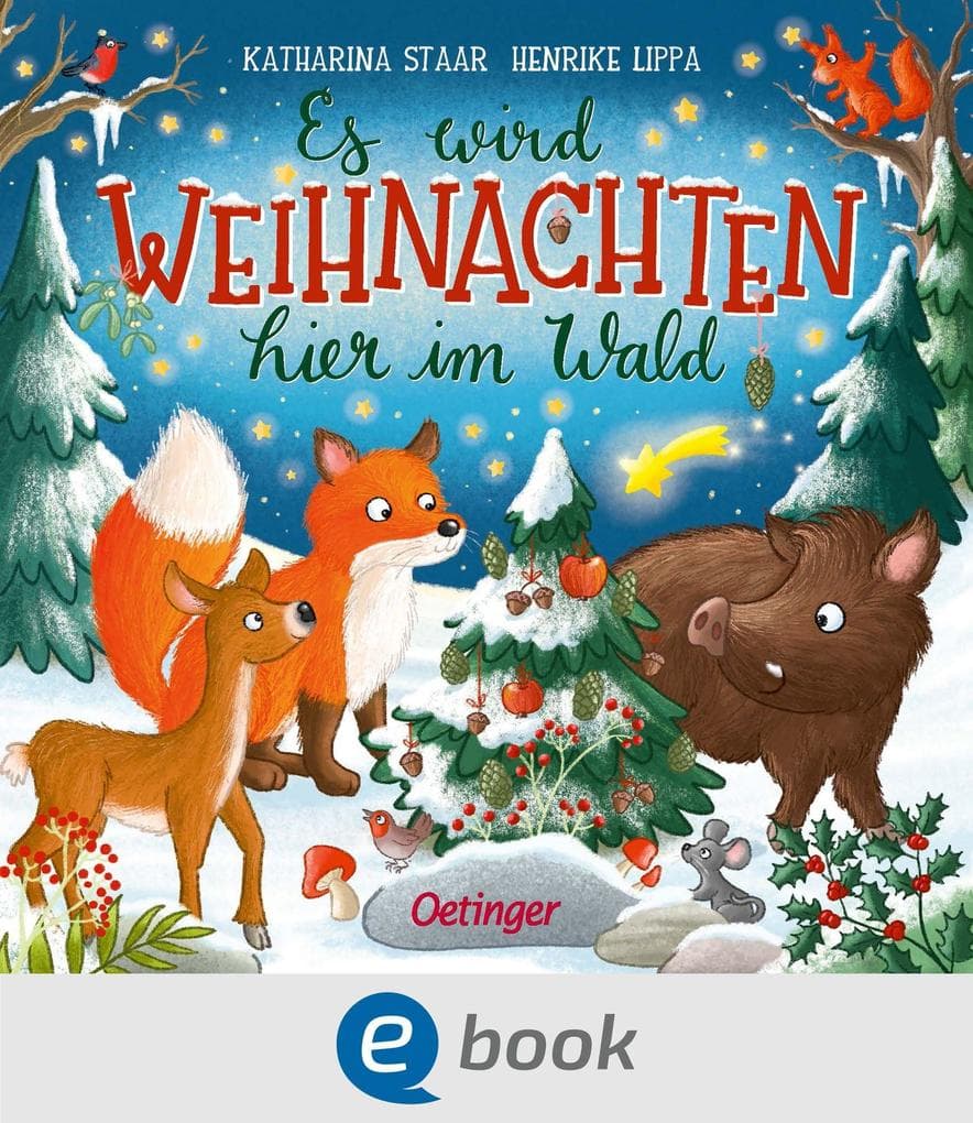 Es wird Weihnachten hier im Wald