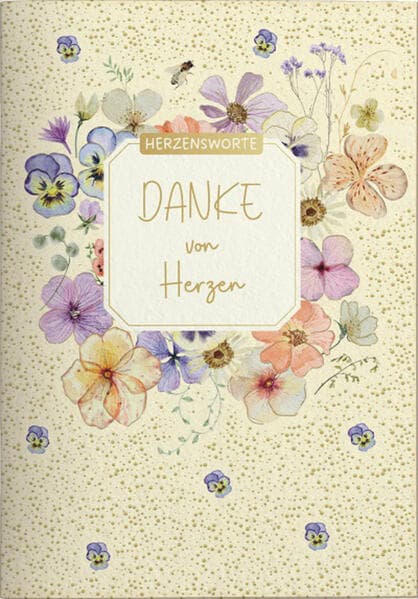 Geschenkbuch - Danke von Herzen