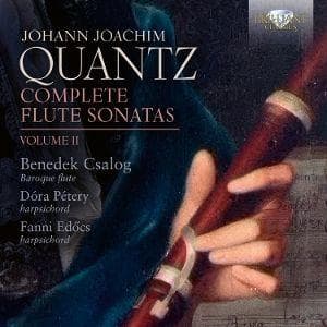Quantz:Complete Flute Sonatas,Volume 2