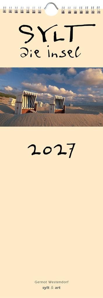 Sylt-die Insel 2027 Streifenkalender