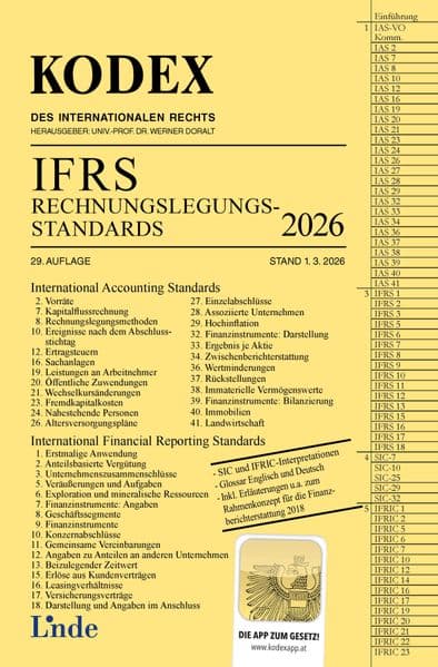 KODEX IFRS - Rechnungslegungsstandards 2026