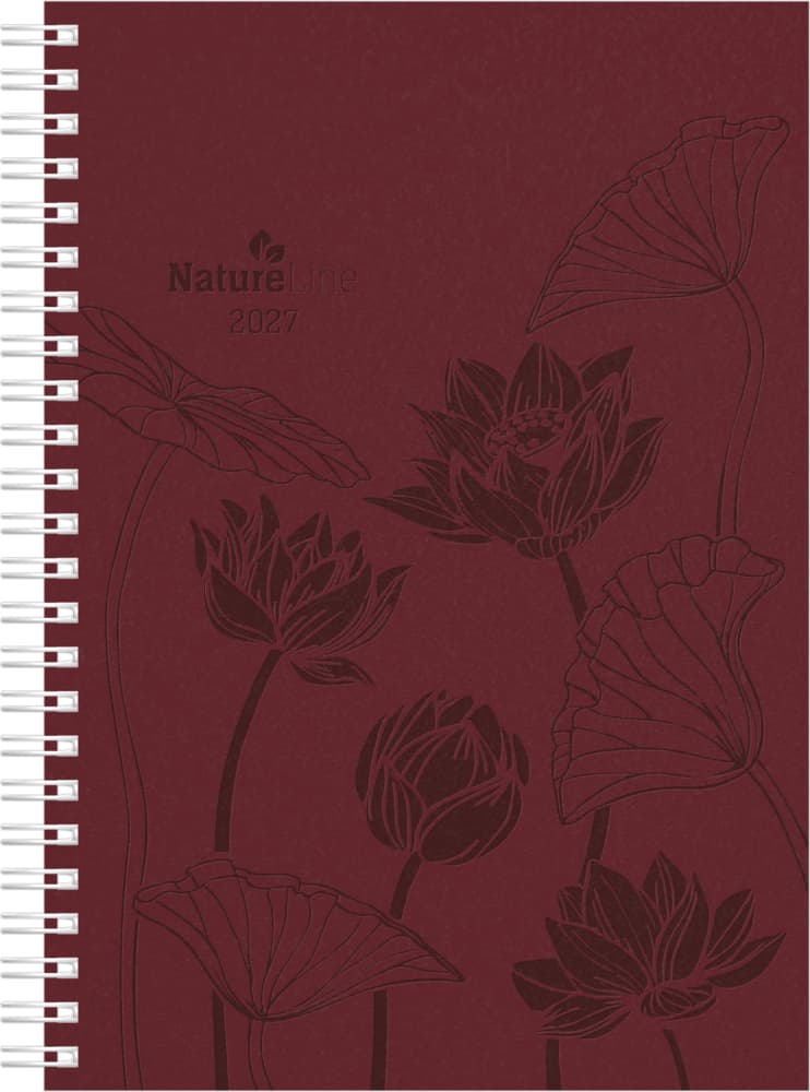 Wochenplaner Flower Ringbuch 2027