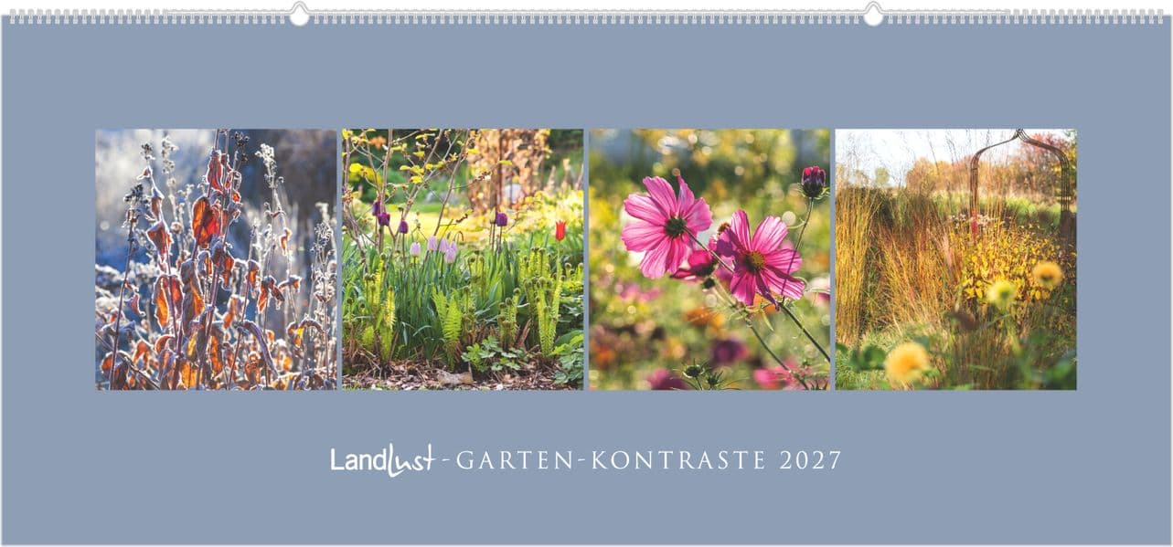 LandLust Panorama Garten-Kontraste 2027