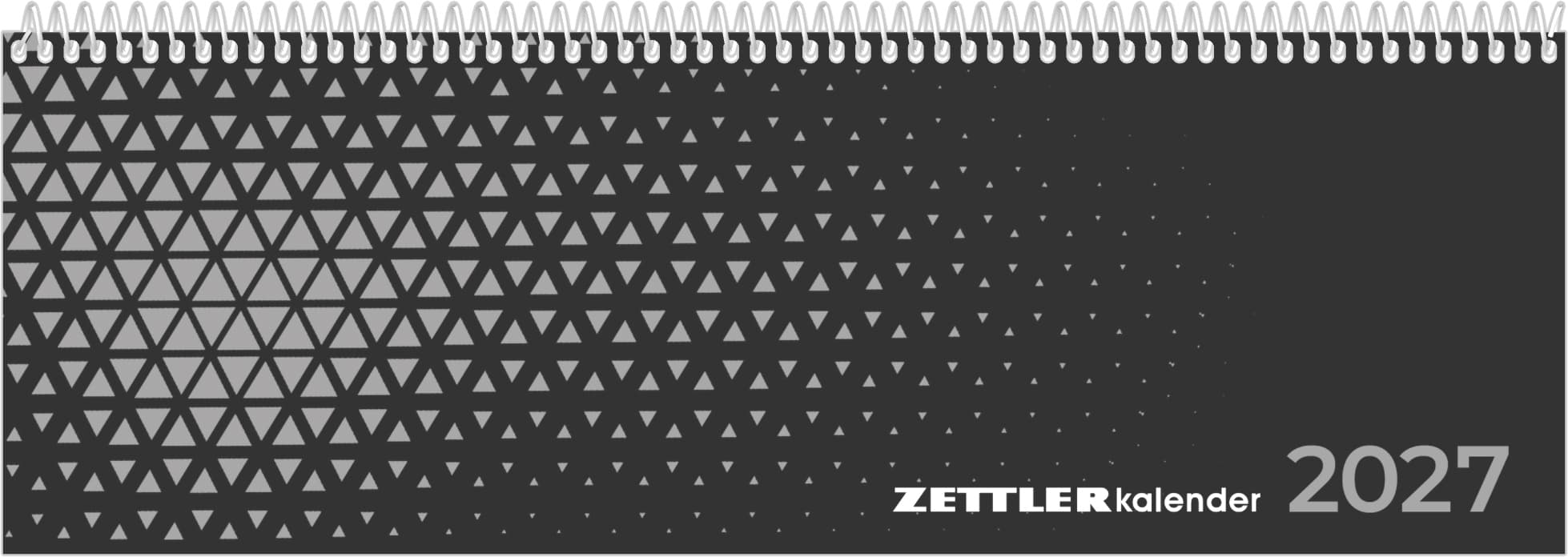 ZETTLER Tischkalender Expert schwarz 2027