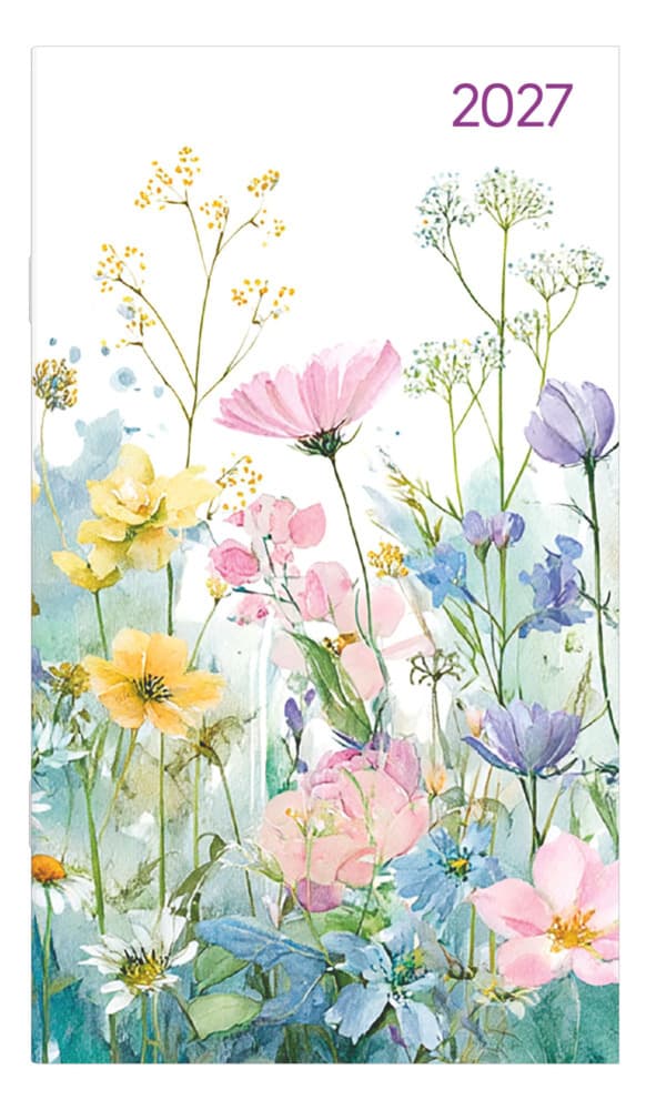 Miniplaner Style Blumenwiese 2027