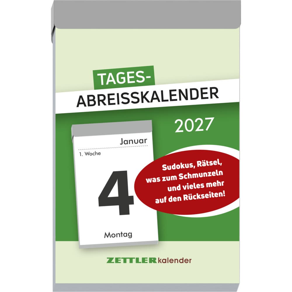 ZETTLER Tagesabreißkalender L 2027