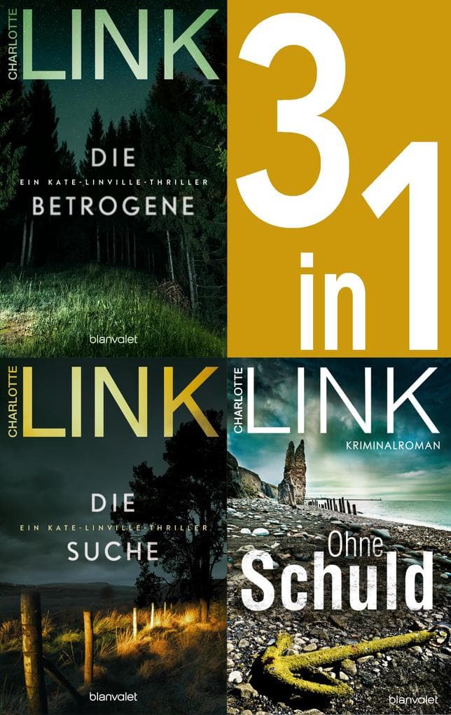 Die Kate-Linville-Reihe Band 1-3: Die Betrogene / Die Suche / Ohne Schuld (3in1-Bundle)