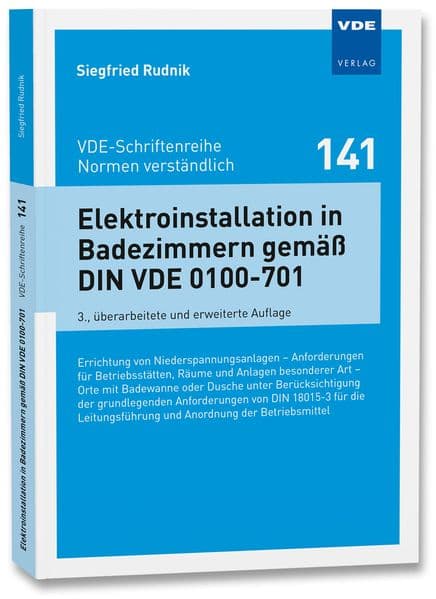 Elektroinstallation in Badezimmern gemäß DIN VDE 0100-701