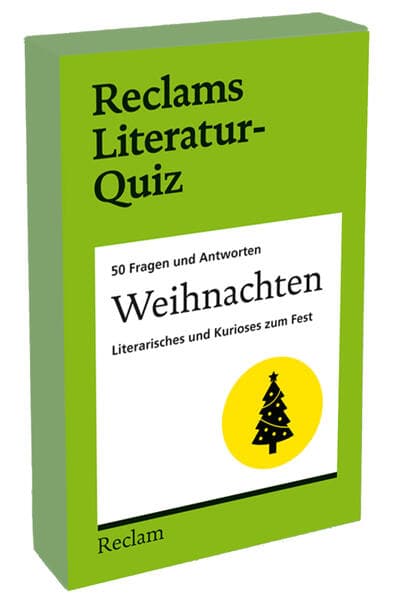 Weihnachten. Literarisches und Kurioses zum Fest. 50 Fragen und Antworten für Büchermenschen