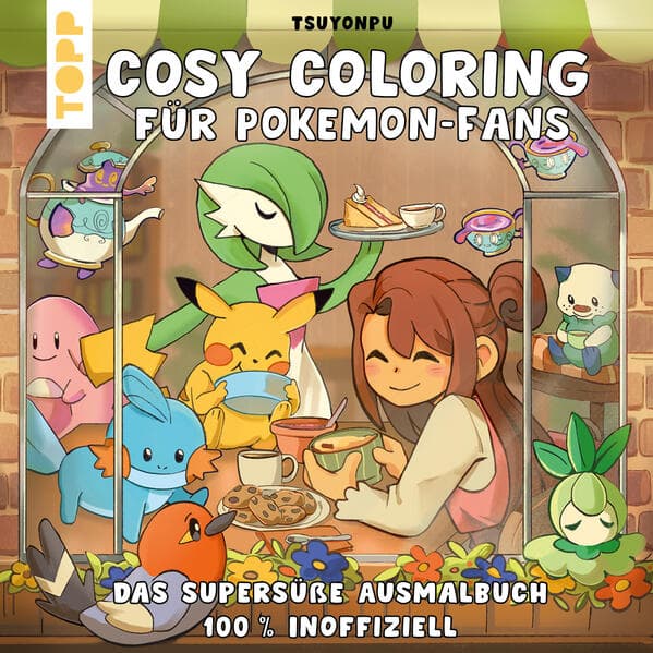 Cosy Coloring für Pokémon-Fans