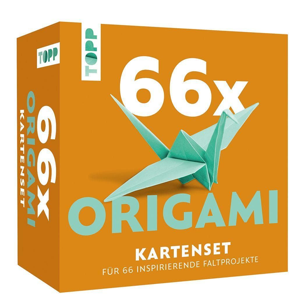 66x Origami. Kartenset