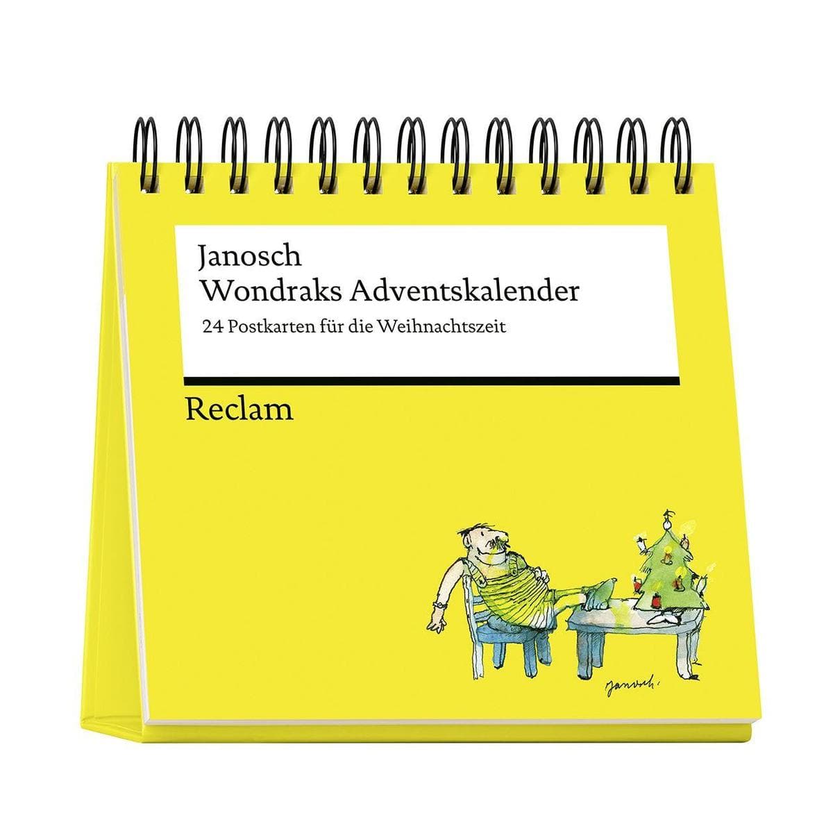 Wondraks Adventskalender. 24 Postkarten für die Weihnachtszeit