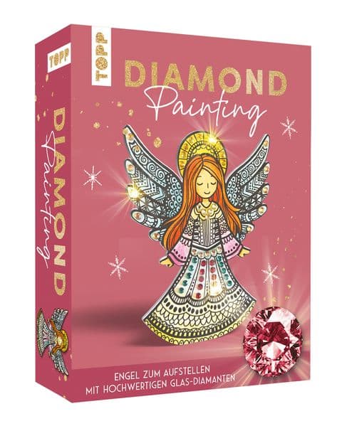 Diamond Painting Set Weihnachtsengel
