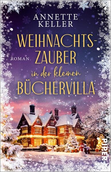 Weihnachtszauber in der kleinen Büchervilla
