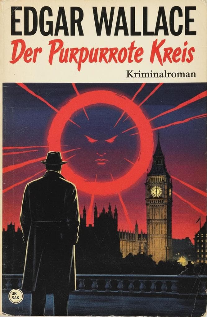 Der Purpurrote Kreis: Kriminalroman