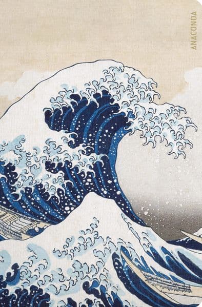 Notizheft Hokusai Welle