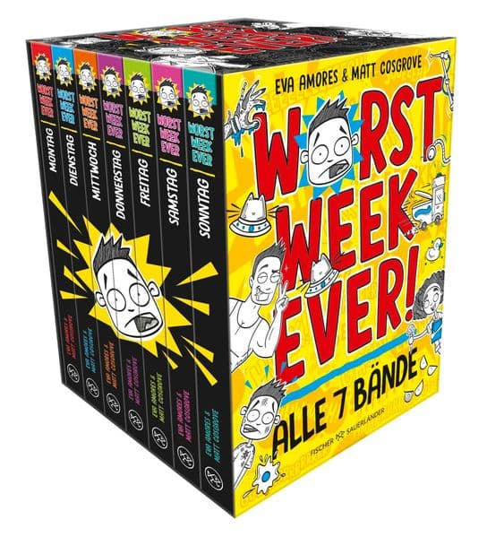 Worst Week Ever im Taschenbuch-Schuber (Bd. 1-7)