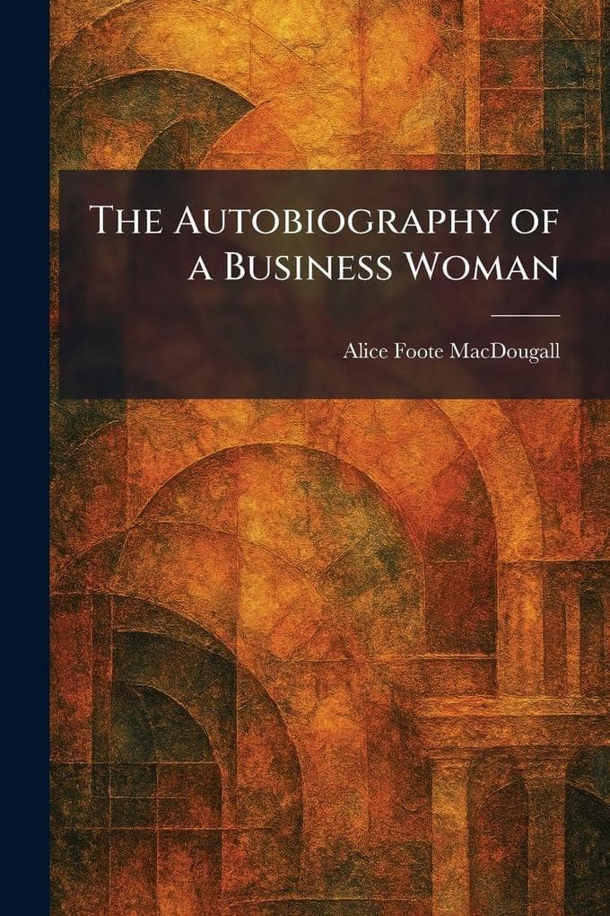 The Autobiography of a Business Woman