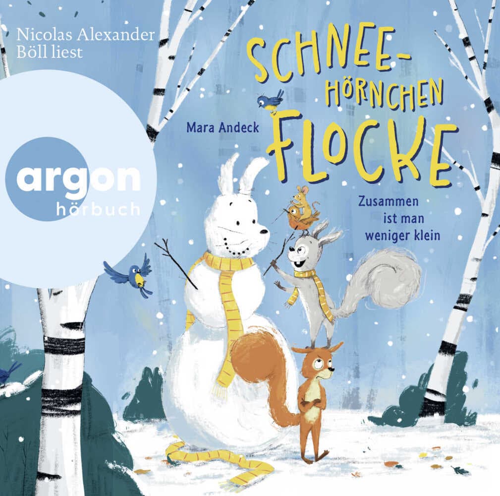 Schneehörnchen Flocke - Zusammen ist man weniger klein