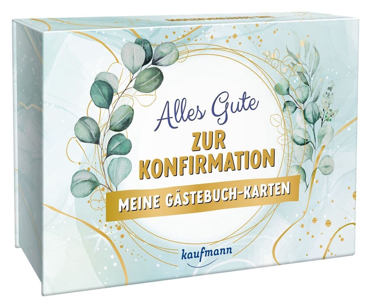 Alles Gute zur Konfirmation - Meine Gästebuch-Karten