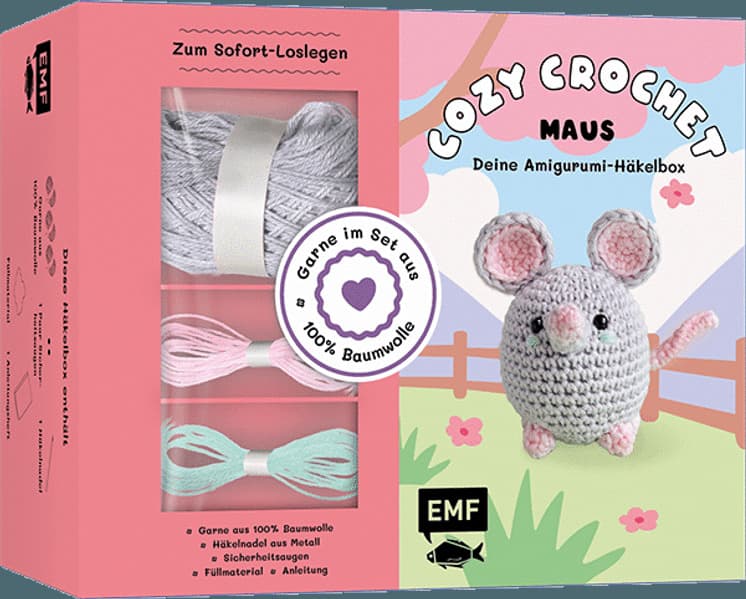 Cozy Crochet - Deine Amigurumi-Häkelbox: Maus