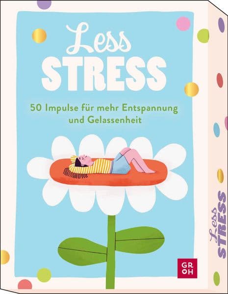 Impulskarten: Less stress - 50 Impulse für mehr Entspannung und Gelassenheit