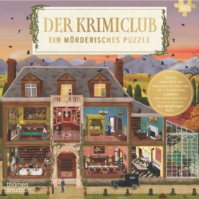 Der Krimiclub. Puzzle 1000 Teile