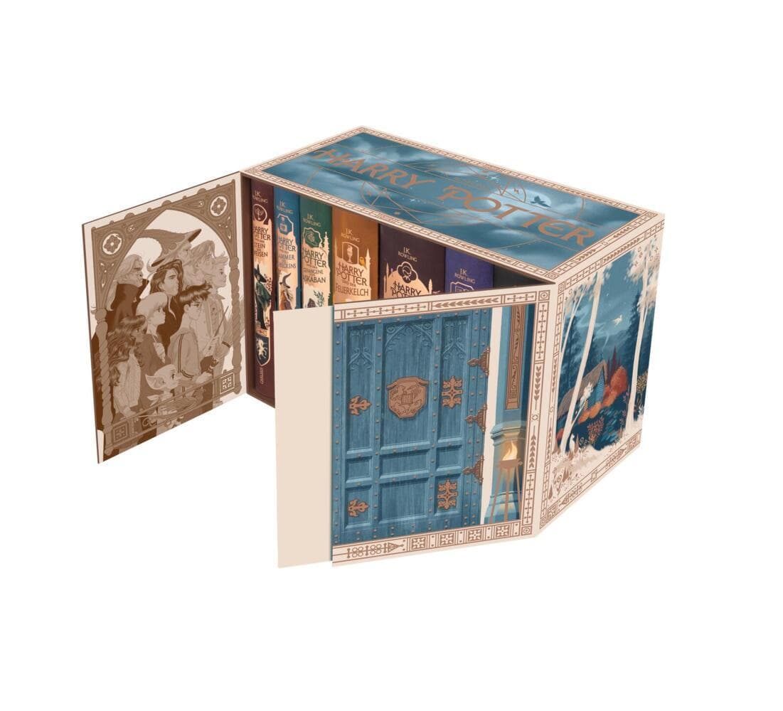 Harry Potter: Band 1-7 im Schuber - mit exklusivem Extra! (Harry Potter)