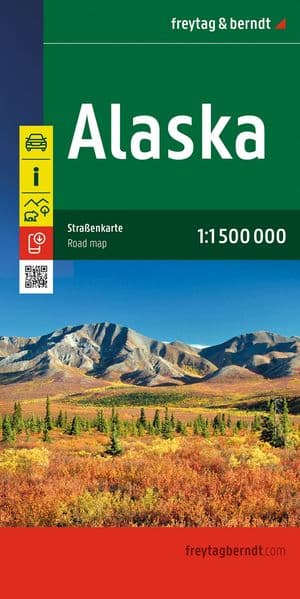 freytag & berndt Straßenkarte Alaska 1:1,5 Mio.