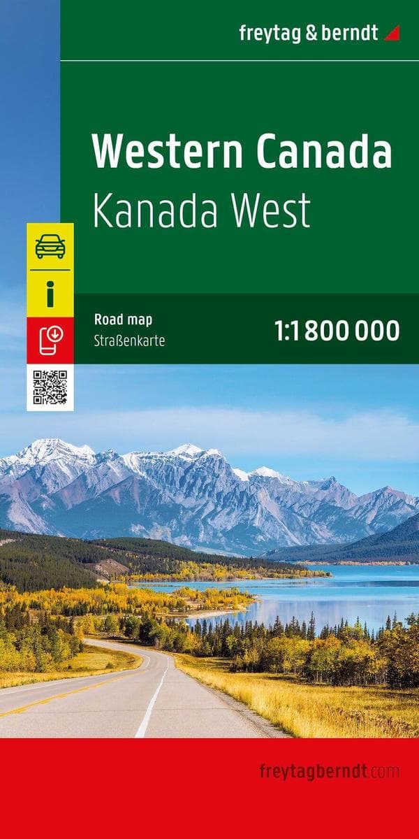 freytag & berndt Straßenkarte Kanada West 1:1,8 Mio.
