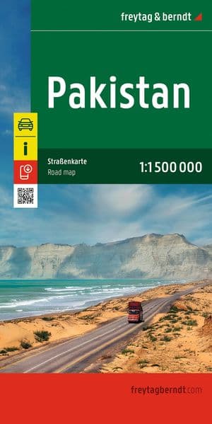 freytag & berndt Straßenkarte Pakistan 1:1,5 Mio.