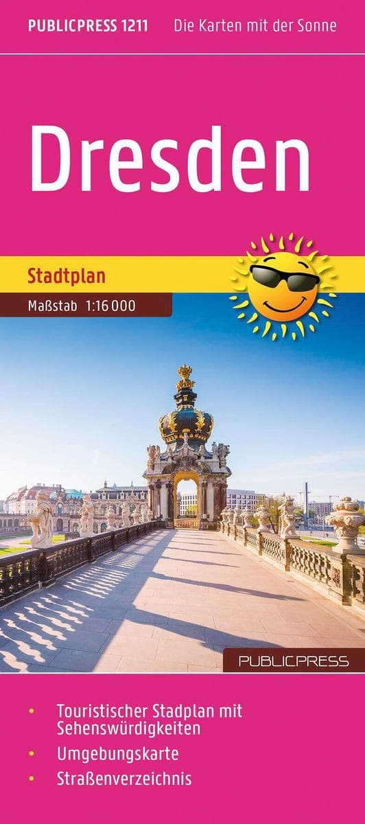 Publicpress Stadtplan Dresden 1:16.000