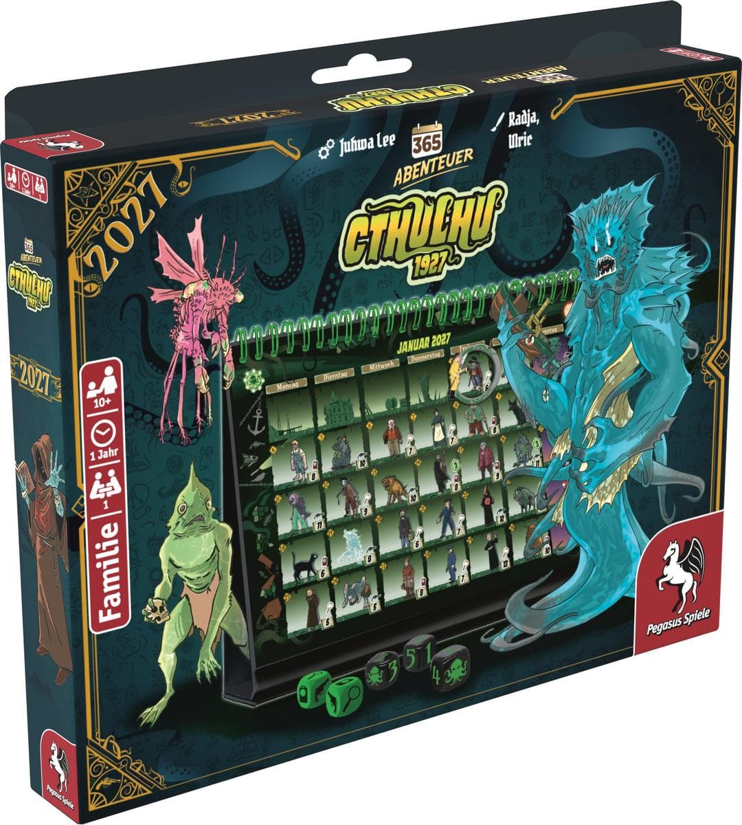365 Abenteuer Cthulhu 1927 [Kalender Edition 2027]