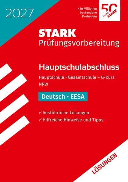 STARK Lösungen zu Deutsch - Hauptschulabschluss (EESA) 2027 NRW - Prüfungsvorbereitung