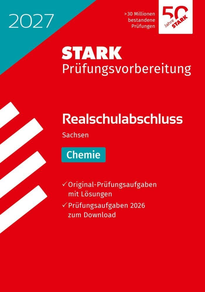 STARK Chemie - Realschulabschluss 2027 Sachsen - Prüfungsvorbereitung
