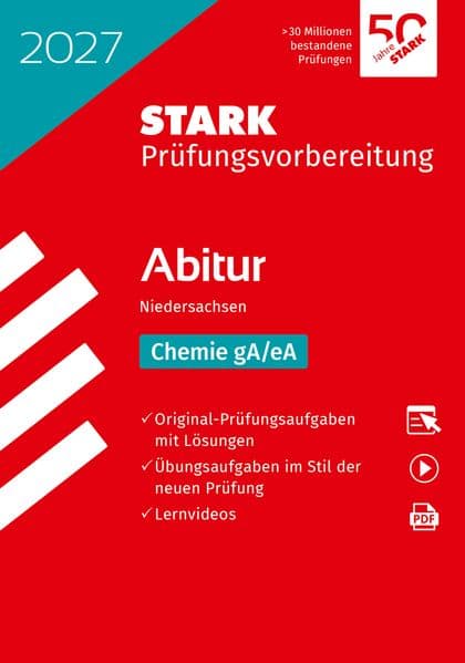 STARK Chemie gA/eA - Abitur 2027 Niedersachsen - Prüfungsvorbereitung