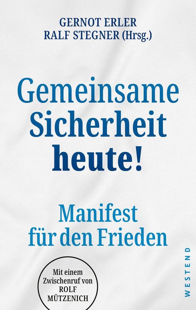 Gemeinsame Sicherheit heute!