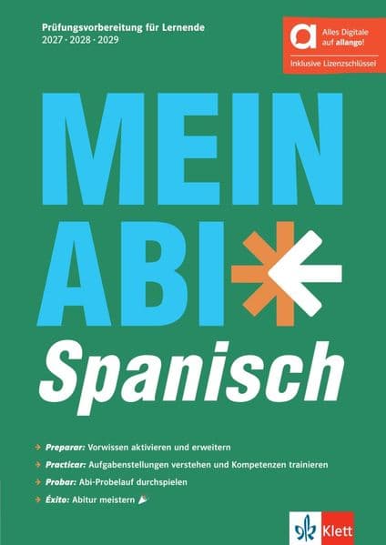 Mein Abi Spanisch (2027, 2028, 2029) - Hybride Ausgabe allango