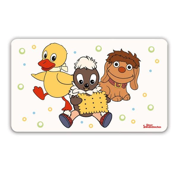 TRÖTSCH - Unser Sandmännchen Frühstücksbrettchen Drei Freunde