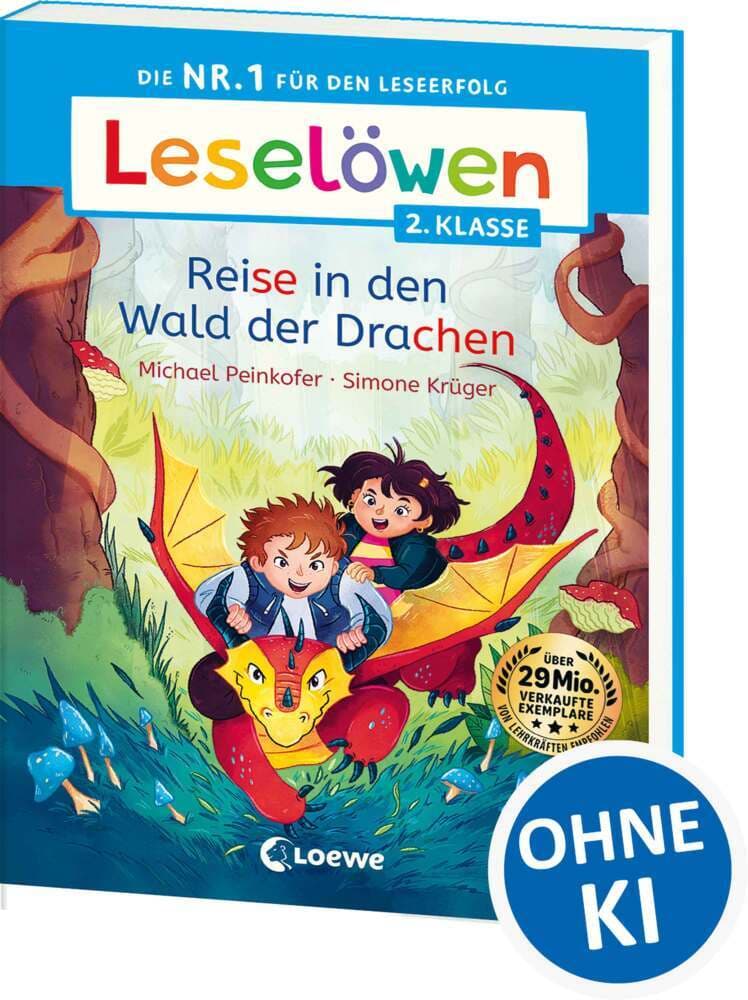 Leselöwen 2. Klasse - Reise in den Wald der Drachen