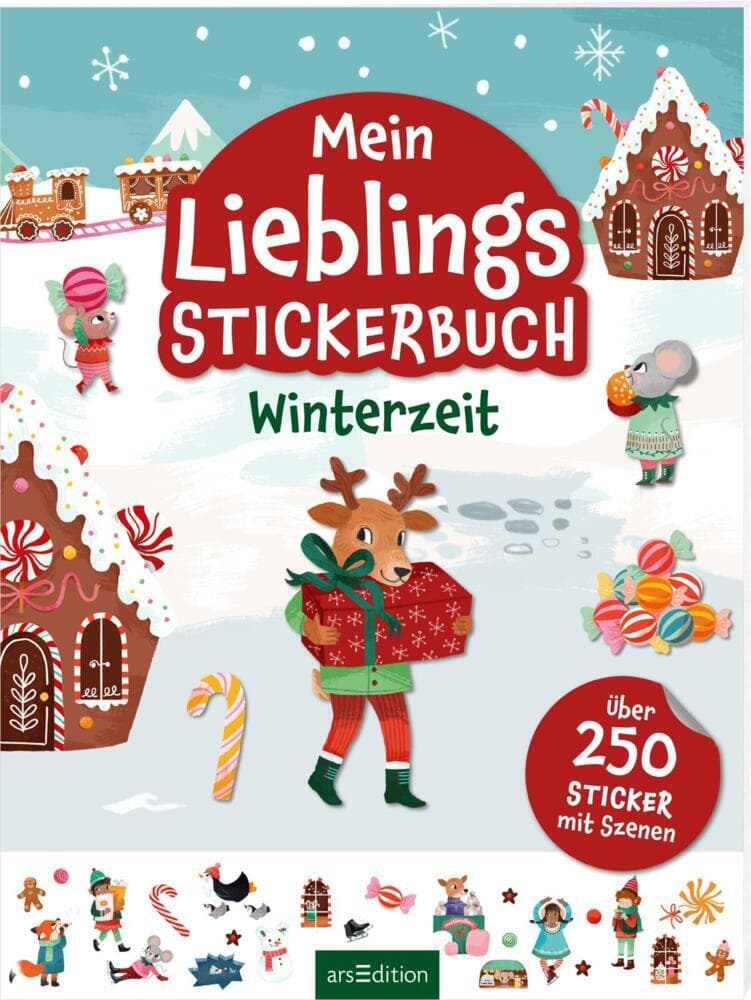 Mein Lieblings-Stickerbuch - Winterzeit