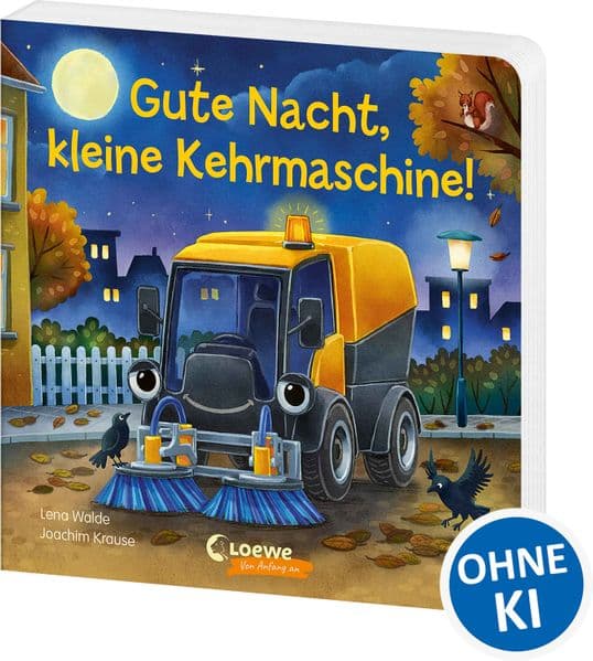 Gute Nacht, kleine Kehrmaschine!