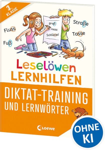 Leselöwen Lernhilfen - Diktat-Training und Lernwörter - 3. Klasse