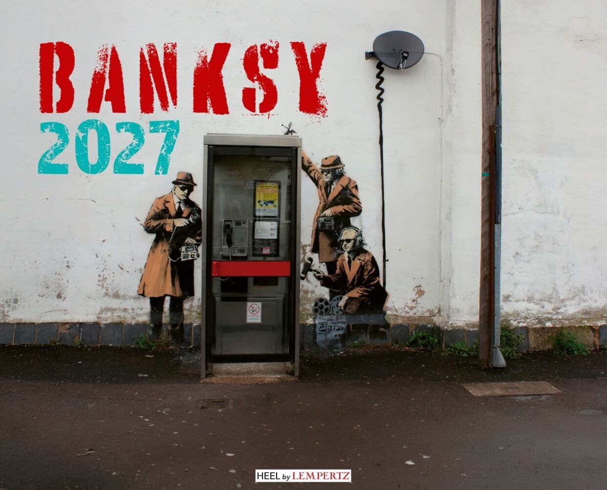 Banksy Kalender 2027 Premium XXL-Posterkalender