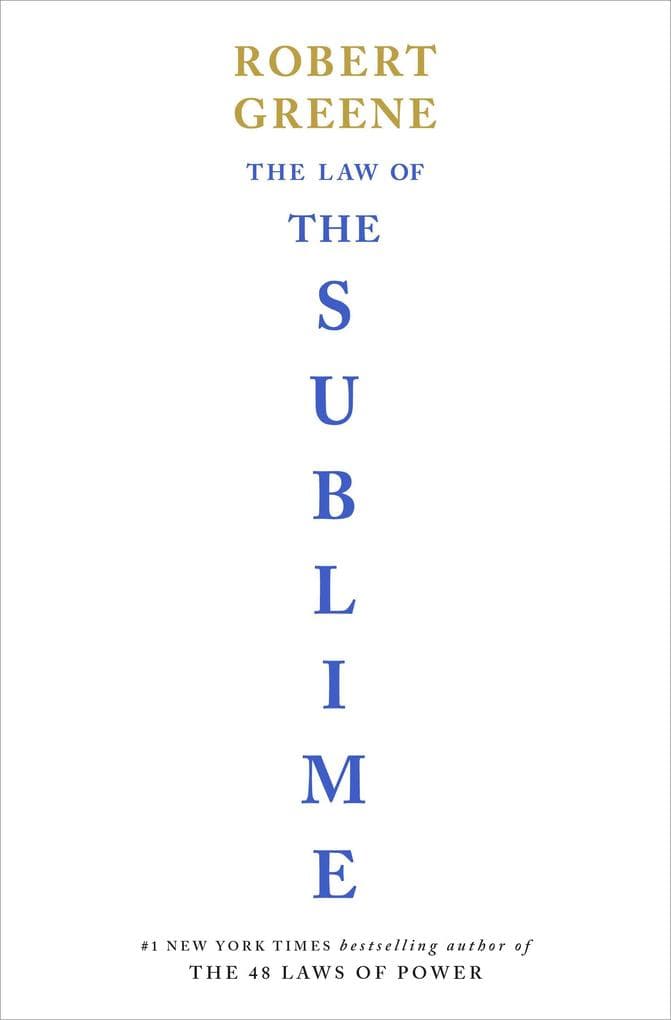 The Law of the Sublime