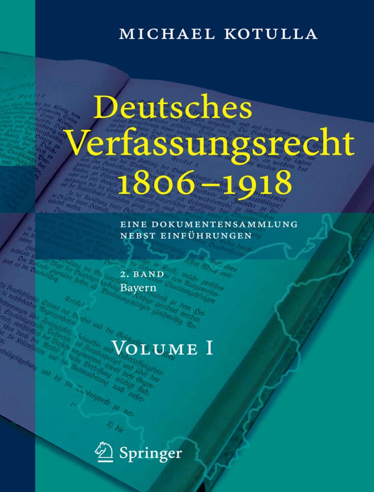 Deutsches Verfassungsrecht 1806 - 1918, m. 2 Buch